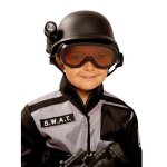 Casque de swat enfant - marque - modle - noir - extrieur - mixte