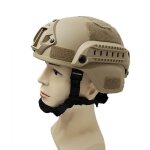 Casque tactique militaire airsoft paintball protection de tte avec vision nocturne support de camra ...