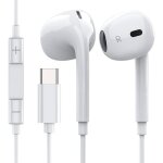 Casque usb c couteurs type c avec microphone pour galaxy s22 ultra a53 note 20 10 pixel 6 6a 5 oneplus ...