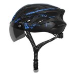 Casque v�lo adulte femme homme avec visi�re casque pour vtt v�lo trottinette �lectrique avec tour de ...
