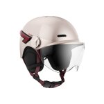 Casque v�lo casr glow avec led et visiere rose ? l