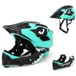 Casques vlo enfants casque intgral avec mentonnire pour les enfants casque de protection pour garons ...