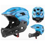 Casque de v�lo pour enfants - skateboard & bmx - deep bleu - menton d�tachable - respirant