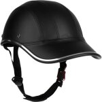 Casque de v�lo homyl - anti - uv - visi�re - abs pu - noir