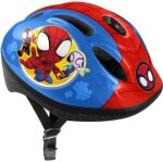 Casque de vlo stamp - modle spidey pour enfant garon - tour de tte rglable et confortable