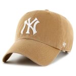 Casquette 47 brand clean up new york yankees camel - homme - 100% coton