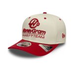 Casquette - 9seventy stretch snap - moneygram haas f1 wordmark - cr�me � visi�re rouge - 100% coton taille ...