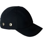 Casquette anti - heurt 100 % coton noir - coverguard - 57306