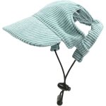 Casquette de baseball pour chien - rglable - protection solaire - avec trous pour oreilles - pour animal ...