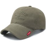 Casquette de baseball homme - insfity - classique - couleur unie - vert