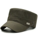 Casquette baseball homme de soleil de sport exterieur rglables couleur unie vert militaire
