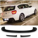 Casquette / becquet arriere de coffre + arches bmw serie 1 f20 f21 phase 1 de 07 / 2011 a 02 / 2015