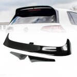 Casquette / becquet de coffre et accessoires noir brillant pour vw golf 7 look cs clubsport