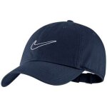 Casquette bleu marine homme nike heritage entourage blanc swoosh