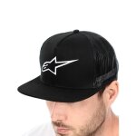 Casquette de camioneur - alpinestars - corp - noir - adulte - d�contract�e