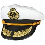 Casquette capitaine - marque - taille unique - mixte - ext�rieur - adulte