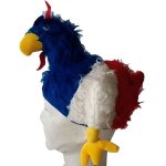 Casquette chapeau bonnet beret - coq - equipe de france sport rugby - football - handball - deguisement ...