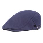 Casquette en coton pour homme et femme bérets à boucle ajustable style peaky blinder vintage chapeau ... Casquette en coton pour homme et femme bérets à boucle ajustable style peaky blinder vintage chapeau ...