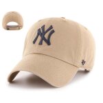 Casquette d�contract�e - 47 brand - new york yankees - beige - 100% coton - ajustable