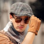 Casquettehommes casquette gavroche chaud automne hiver chapeaux pour hommes rétro grille noir marron ... Casquettehommes casquette gavroche chaud automne hiver chapeaux pour hommes rétro grille noir marron ...