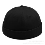 Casquette - marque inconnue - bonnet de marin en coton - grande taille - mixte - noir