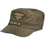 Casquette kaki style militaire � seals � r�glable - mixte adulte