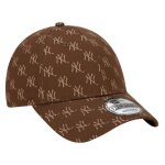 Casquette marron new era pour homme