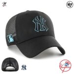 Casquette mlb new york yankees branson mvp - b - brsrs17ctp - bk - homme - noir - polyester - sportswear ...