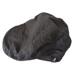 Casquette plate kangol noir et rouge pour homme