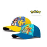 Casquette pokemon 54 jaune et bleu ( couleur variable) pour enfants
