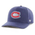 Casquette snapback - 47 brand - zone canadiens de montr�al - bleu rouge blanc - adulte homme - sportswear ...