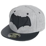 Casquette snapback - bioworld - skylanders - logo batman vs superman - gris et noir - coton