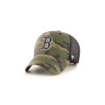 Casquette trucker 47 brand boston red sox grim camouflage cbran02gwp - cmb tu noir / woodcamouflage