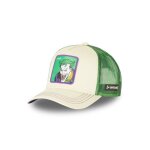 Capslab casquette trucker dc comics joker homme - trucker - filet rigide - vert beige violet - visire ...
