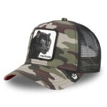 Casquette trucker panther - panth�re noire - goorin bros - vert - adulte - homme
