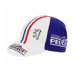 Casquette vélo - peugeot - vintage - bleu - blanc - rouge - sportswear - mixte Casquette vélo - peugeot - vintage - bleu - blanc - rouge - sportswear - mixte
