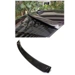 Casquette de vitre arriere look carbone vernis pour bmw serie 3 f30 berline de 2011 a 2018