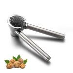 Casse - noix - professionnel - acier inoxydable - ergonomique - antidrapant - 17x11cm