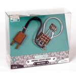 Casse - tte - contantin puzzle - ampoule - bois et mtal - dmontable - dcoratif