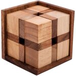 Casse tete en bois écologique - engelhart - crazy cube - 9 pièces - mixte - 10 ans et plus Casse tete en bois écologique - engelhart - crazy cube - 9 pièces - mixte - 10 ans et plus