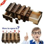 Casse - tête en bois magique pour enfant et adulte puzzle pour enfants et adultes boîte secrète à compartimen ... Casse - tête en bois magique pour enfant et adulte puzzle pour enfants et adultes boîte secrète à compartimen ...
