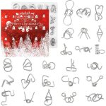 Casse - tête - iq jigsaw - calendrier de lavent 2022 - 24 jours de surprises - métal - mixte Casse - tête - iq jigsaw - calendrier de lavent 2022 - 24 jours de surprises - métal - mixte