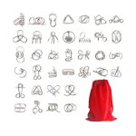 Casse - tête métal - iq test - 36 pièces - cadeau de noël - développement cognitif - mixte Casse - tête métal - iq test - 36 pièces - cadeau de noël - développement cognitif - mixte