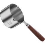 Casserole en acier inoxydable avec bec verseur - sightmark - 250 ml - poign�e ergonomique - anti - br�lure ...