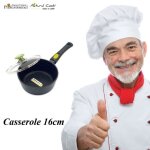Casserole - espace cuisine professionnel - 16cm - antiadh�sif - compatible tous feux