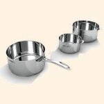 Casserole evolution inox 16 / 18 / 20 cm poignée amovible Casserole evolution inox 16 / 18 / 20 cm poignée amovible