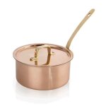 Casserole de service avec couvercle en acier chrome 17 l h 80 mm � 160 mm - was germany