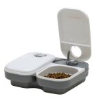 Gamelle automatique - cat mate - c200 - 2 repas - 400 g - blanc