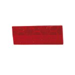 Catadioptre rouge adhesif - 110x44 mm