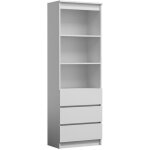 Catania - meuble de rangement avec casiers bureau / salon / chambre 30x60x180 - biblioth�que contemporaine ...